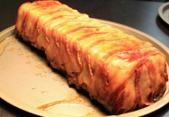 Pastel de carne y setas