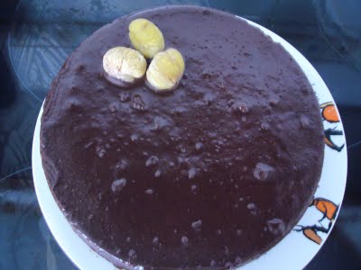 Pastel de castañas