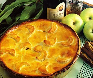 Pastel de manzana al Calvados