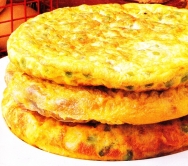 Pastel de tres tortillas