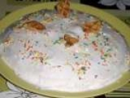 Pastel monte nevado