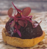 Pastelillos tatín de remolacha