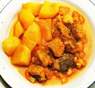 Patatas al bacalao