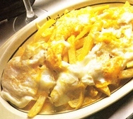 Patatas con huevos