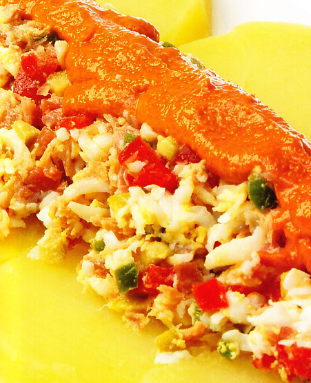 Patatas con romesco