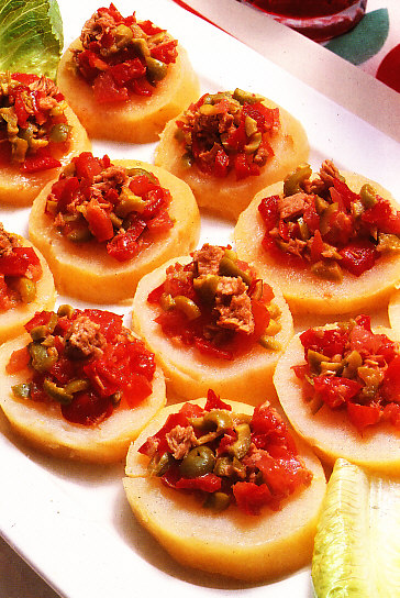 Patatas refrescantes