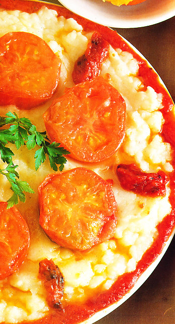 Patatas y tomates