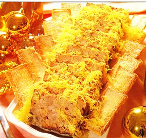 Paté de pollo y nueces