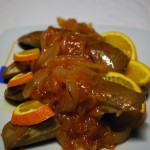 Pato a la naranja vegetal