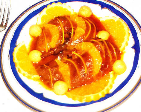 Pato a la naranja