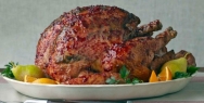 Pavo glaseado a la Jamaica