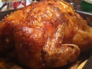 Pavo relleno de Navidad chileno