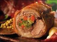 Pecho de cordero relleno