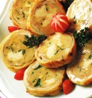 Pechuga de pavo rellena
