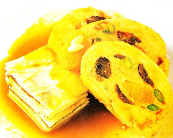 Pechuga de pollo relleno a la sal