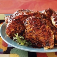 Pechugas de pollo a la barbacoa con miel