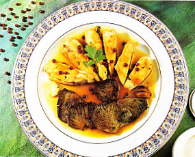 Pechugas de pollo agridulce