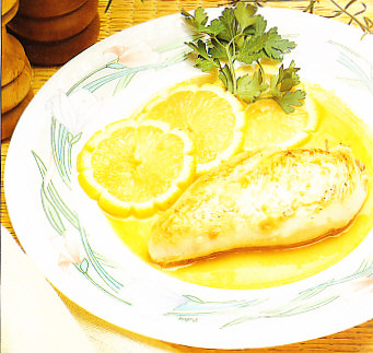 Pechugas de pollo al limón