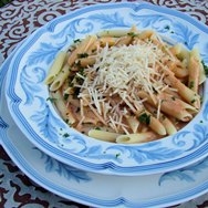 Penne con salsa de vodka