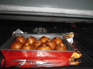 Peras al horno