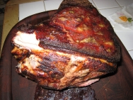 Pernil al horno portorriqueño