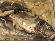 Pescado al horno