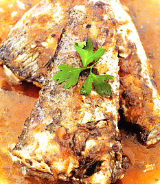 Pescado en salsa