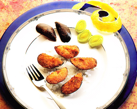 Picadillo de mejillones en su concha