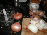 Picaremos la cebolla