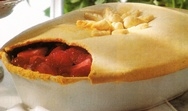 Pie de frutos rojos