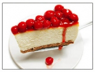 Pie de queso y de gelatina con frutas