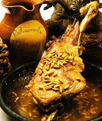 Pierna al horno