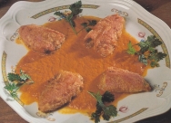 Pimientos del piquillo rellenos de bacalao