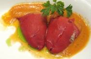 Pimientos del piquillo rellenos de setas