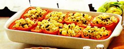 Pimientos rellenos a la italiana