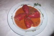 Pimientos rellenos de carne