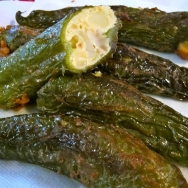 Pimientos rellenos de tortilla de patata