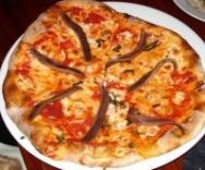Pizza de puré de patata
