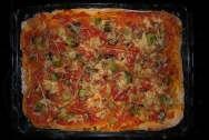 Pizza de verduras