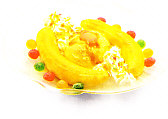 Plátanos flameados con helado