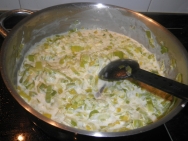Pochando los puerros