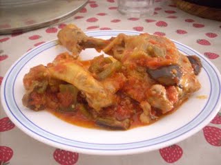 Pollo a la vasca