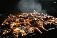 Pollo al carbón