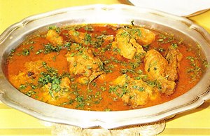 Pollo al curry