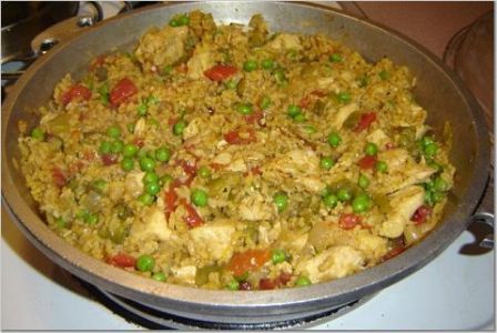 Pollo al estilo colombiano