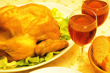 Pollo al horno microondas