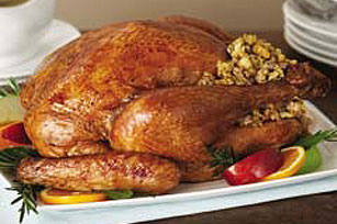 Pollo campero relleno de setas