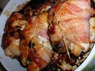 Pollo con arándanos