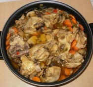 Pollo en salsa