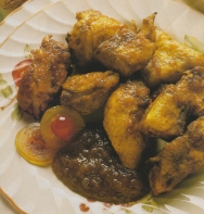 Pollo especiado